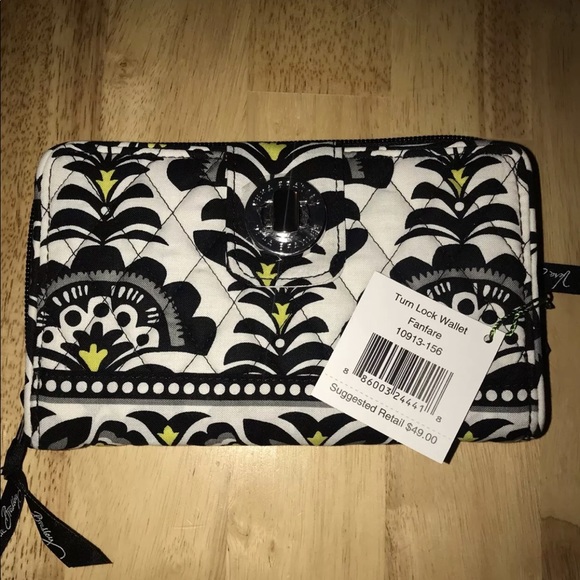 Vera bradley TOTE & TURNLOCK WALLET FANFARE - Picture 2 of 6